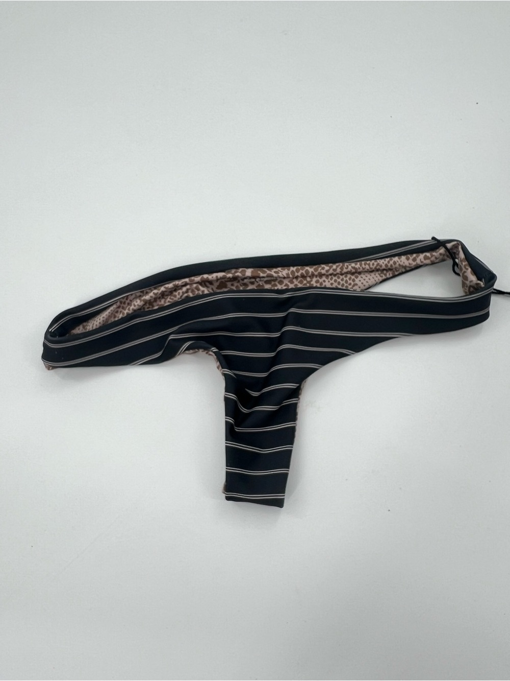 NWT Acacia Swimwear Striped Hookipa Bottoms Size Large
